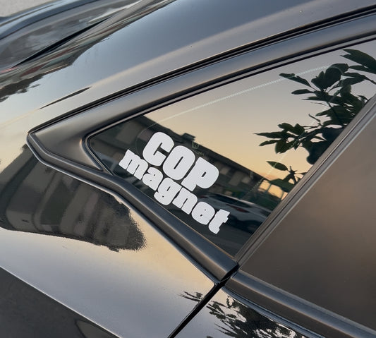 Cop Magnet Sticker